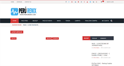 Desktop Screenshot of peruremix.com