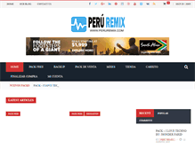 Tablet Screenshot of peruremix.com